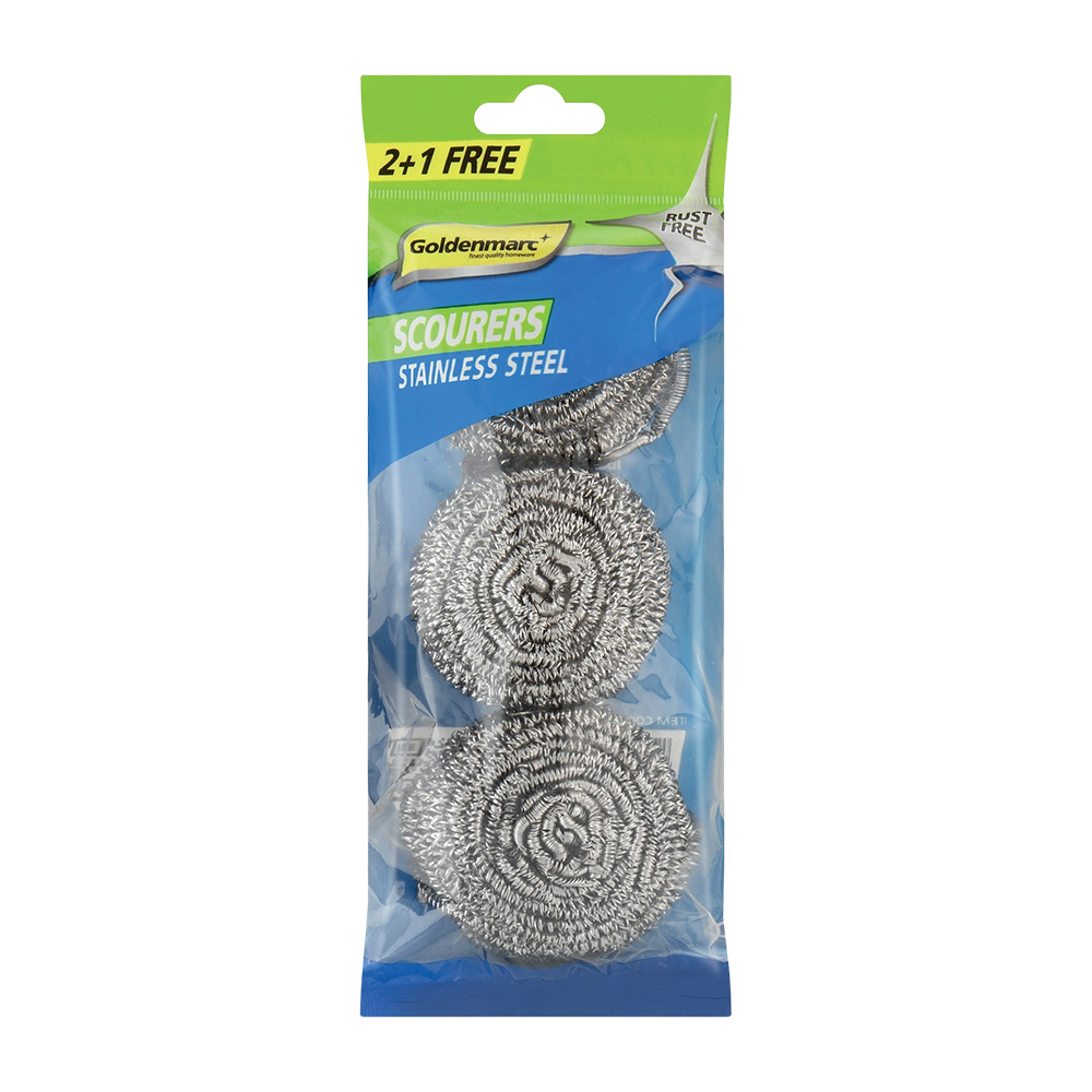 Scourer 2+1 Free S/Steel