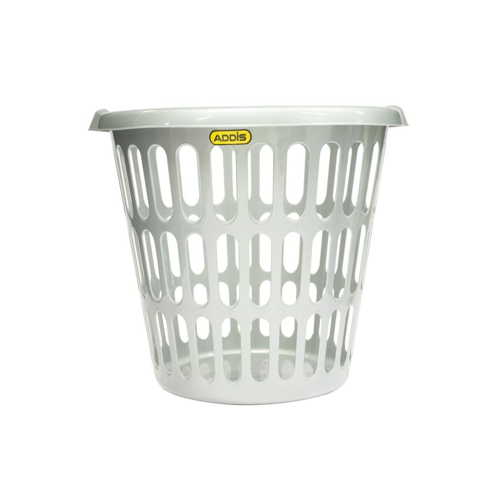 Laundry Basket Silver