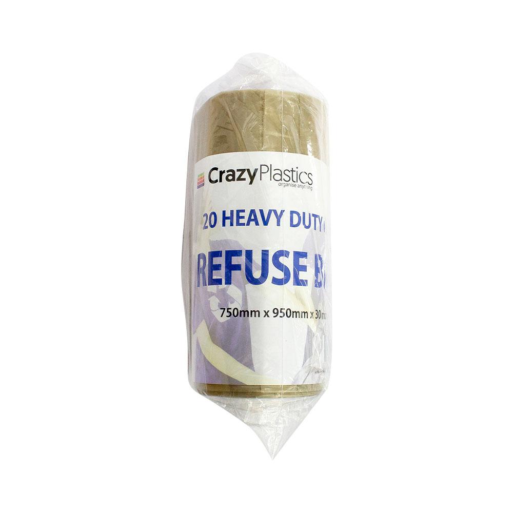 Refuse Bags 20'S Clear Heavy Duty Roll