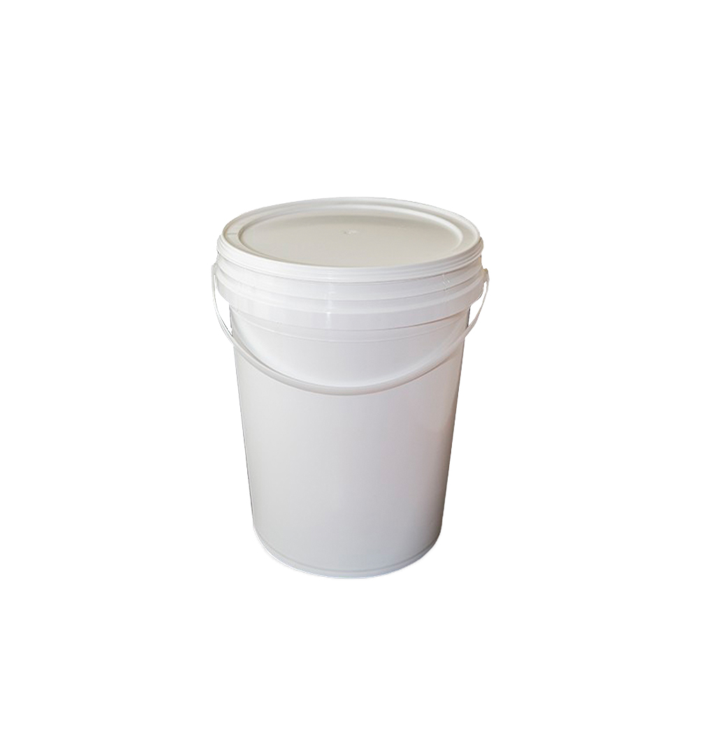 Bucket 10lt & Lid Tamper 5pk White