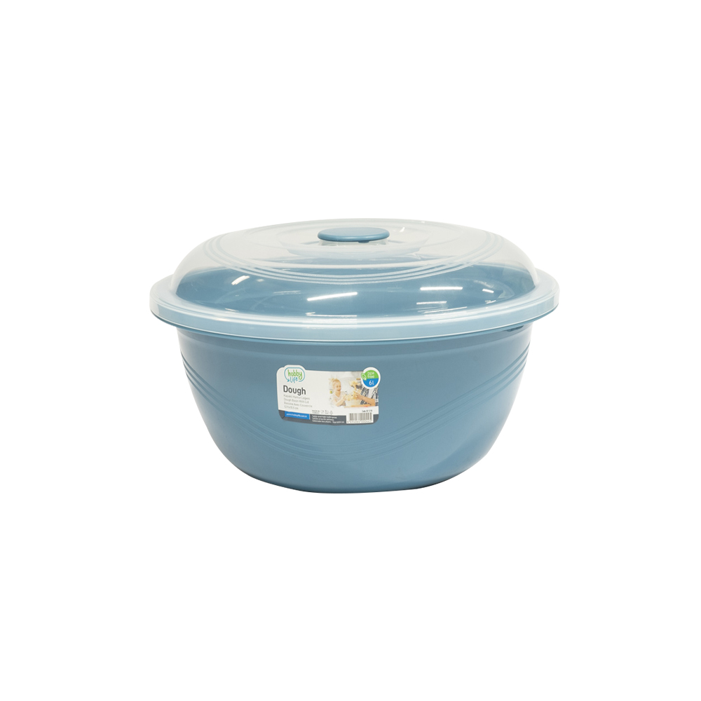 Basin Dough & Lid Round 6lt