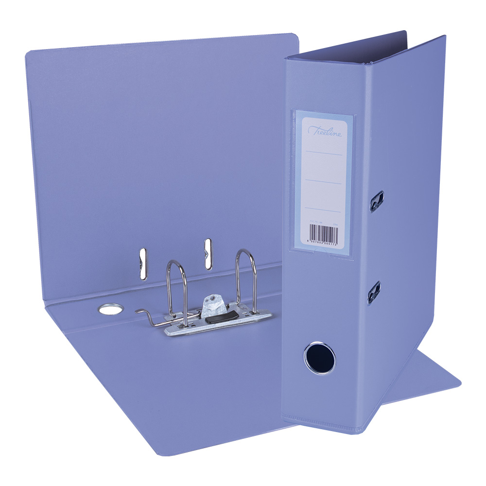 Office Files A4 Lever Arch Lilac