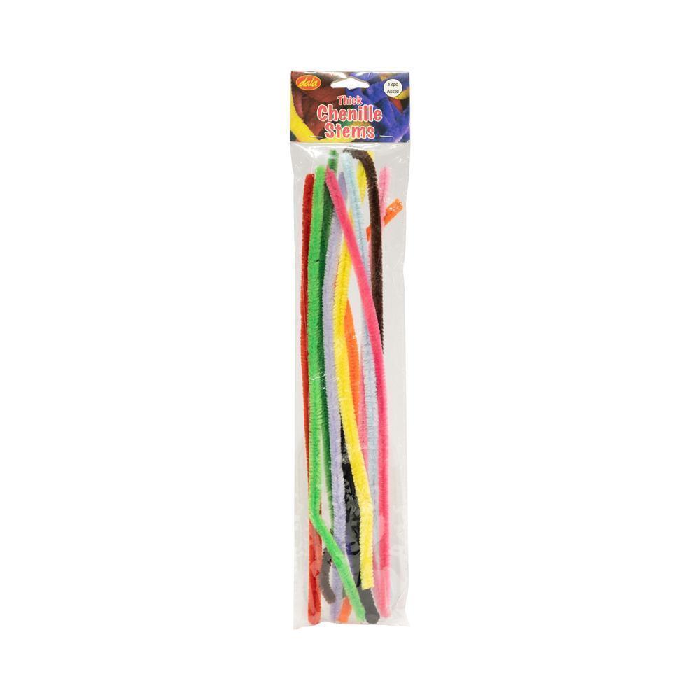 Sticks Chenille Standerd Stem 20pc