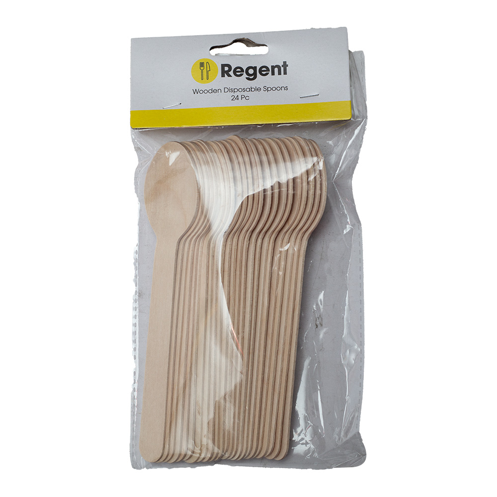 Bamboo Spoons 24pc