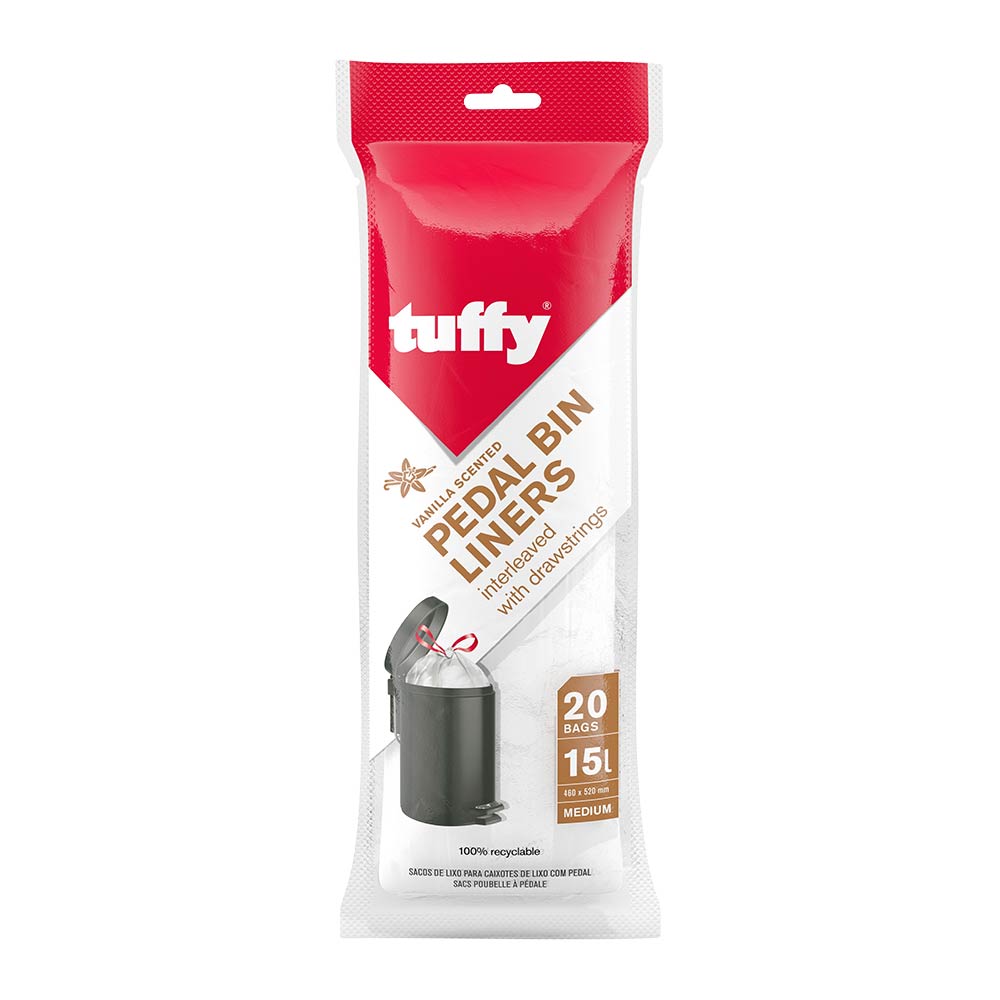 Refuse Bags 20'S Pedal Bin Vanilla